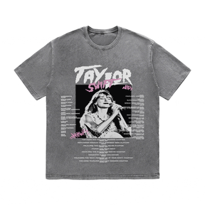 RDMCLOTHINGART tapestry hoodie TAYLOR SWIFT HEAVY WEIGHT COTTON TEE-8920