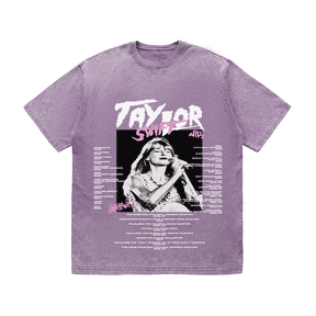 RDMCLOTHINGART tapestry hoodie TAYLOR SWIFT HEAVY WEIGHT COTTON TEE-8920
