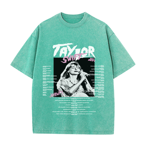 RDMCLOTHINGART tapestry hoodie TAYLOR SWIFT HEAVY WEIGHT COTTON TEE-8920