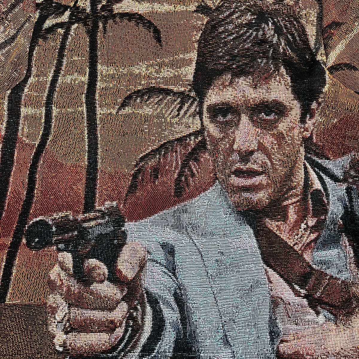 RDMCLOTHINGART tapestry hoodie TONY MONTANA TAPESTRY TEE
