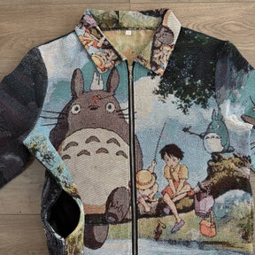RDMCLOTHINGART tapestry hoodie TOTORO TAPESTRY TEE-98404
