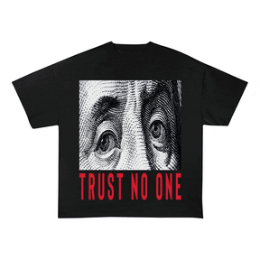 RDMCLOTHINGART tapestry hoodie TRUST NO ONE 2 HEAVY WEIGHT COTTON TEE-9057