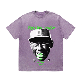 RDMCLOTHINGART tapestry hoodie TYLER THE CREATOR HEAVY WEIGHT COTTON TEE-8895