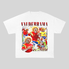 RDMCLOTHINGART tapestry hoodie VALDERRAMA HEAVY WEIGHT COTTON TEE-8986