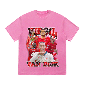 RDMCLOTHINGART tapestry hoodie VAN DIJK HEAVY WEIGHT COTTON TEE-9178